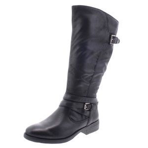 Baretraps Alysha Knee High Riding Black Boots size 6